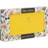 Желтый вместительный женский кошелек из фактурной кожи горизонтального типа Ashwood 69609 - 11