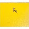 Желтый вместительный женский кошелек из фактурной кожи горизонтального типа Ashwood 69609 - 13