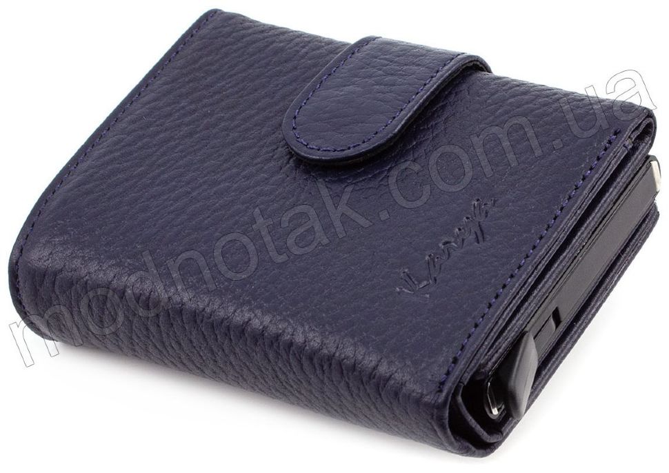 Кожаное портмоне с блоком для пластиковых карт KARYA (059-44)
