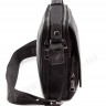 Кожаная мужская барсетка - сумка с плечевым ремнем H.T Leather Collection (10377) - 3