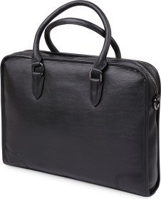 Кожаная мужская деловая сумка под документы формата А4 Vintage (20375)