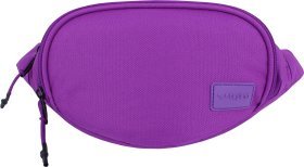 Фиолетовая женская сумка на пояс из текстиля Bagland (53811)