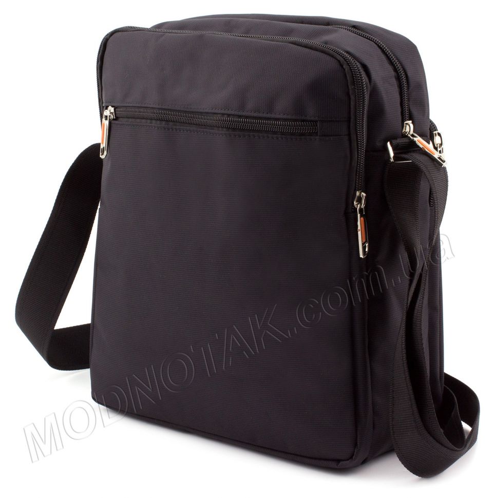 Повседневная вертикальная из текстиля мужская сумка Accessory Bag Collection (8310A black)