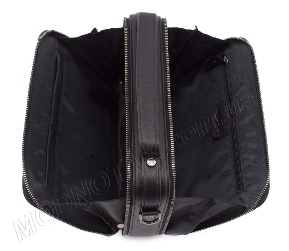 Кожаная мужская сумка-барсетка с ручкой H.T. Leather (18070)