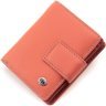 Женский кошелек из натуральной кожи розового цвета под документы ST Leather 1767311 - 1