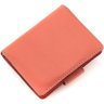 Женский кошелек из натуральной кожи розового цвета под документы ST Leather 1767311 - 3