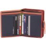 Женский кошелек из натуральной кожи розового цвета под документы ST Leather 1767311 - 2
