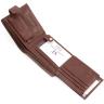 Мужской кожаный кошелек коричневого цвета ST Leather (16554) - 5