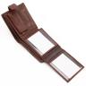 Мужской кожаный кошелек коричневого цвета ST Leather (16554) - 6