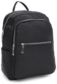 Недорогой женский большой рюкзак из черного текстиля Monsen 71812