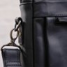 Черная мужская сумка для ноутбука из винтажной кожи SHVIGEL (11035) - 9