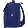 Школьный рюкзак для мальчиков из синего текстиля с космонавтом Bagland (55612) - 2