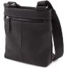 Компактная наплечная мужская сумка из матовой кожи Крейзи VATTO (11654) - 3