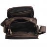 Наплечная мужская сумка-мессенджер вертикального типа из винтажной кожи TARWA (19819) - 6