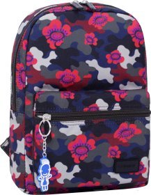 Разноцветный тканевый рюкзак с ярким принтом Bagland (53513)