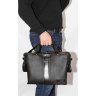 Черная мужская сумка мессенджер с ручками и плечевым ремнем VATTO (11655) - 2