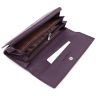 Удобный женский кошелек фиолетового цвета ST Leather (16816) - 6