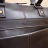 Темно-коричневая мужская сумка под ноутбук и документы из гладкой кожи SHVIGEL (11247) - 8