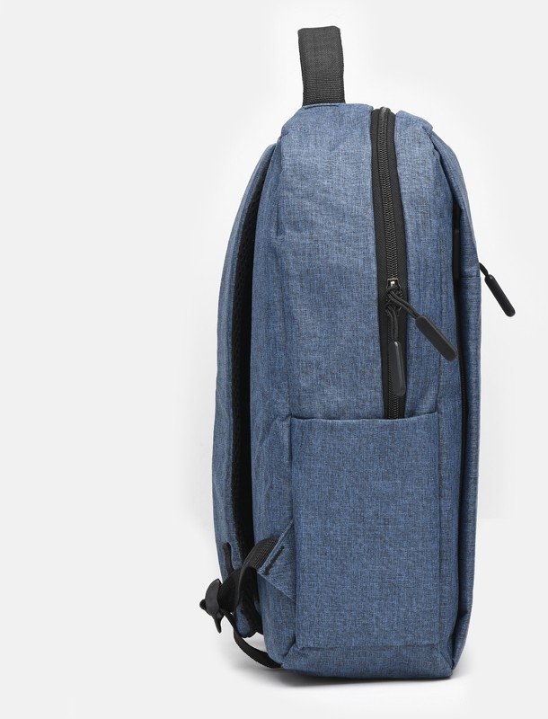 Мужской синий рюкзак из полиэстера под деним Monsen (21433)