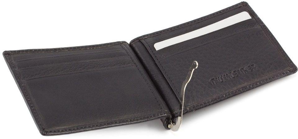 Мужской кожаный зажим для купюр ST Leather (16541)