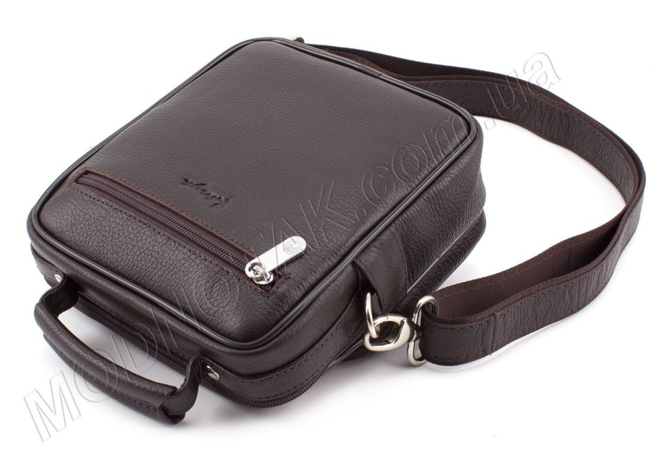 Фирменная мужская сумка небольшого размера - KARYA (10072)