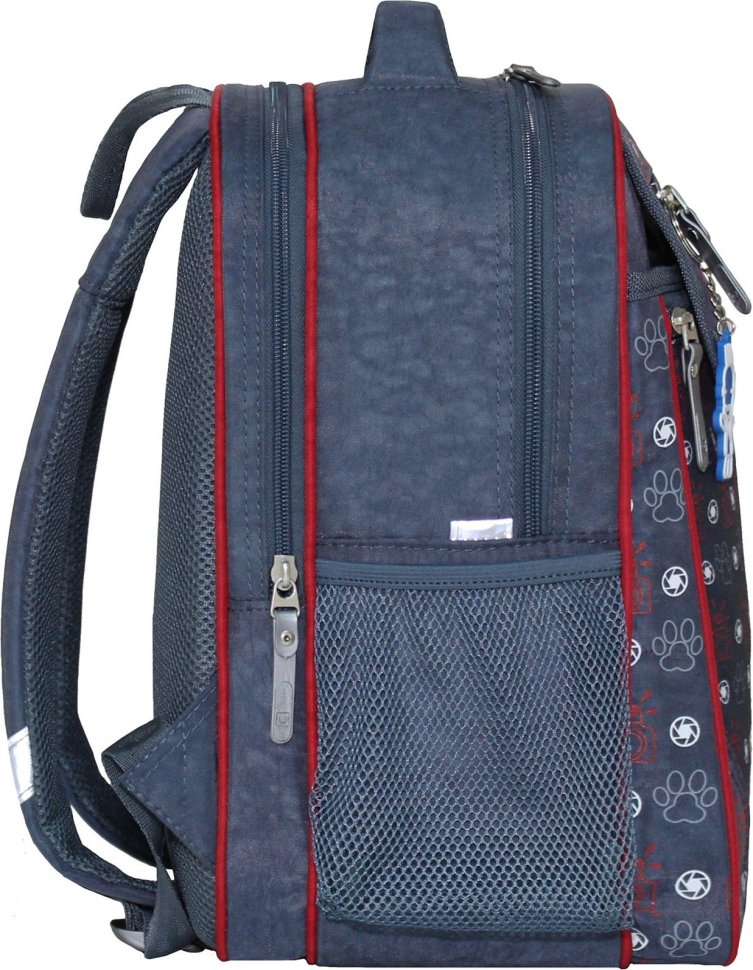 Прикольный школьный рюкзак для девочек из текстиля с дизайнерским принтом Bagland (53215)