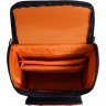 Черный школьный каркасный рюкзак из текстиля с принтом Bagland 53315 - 8