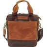 Оригинальная мужская сумка коричневого цвета VATTO (11657) - 1