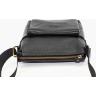 Компактная наплечная сумка-планшет из зернистой кожи Флотар VATTO (12056) - 6