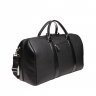 Кожаная мужская дорожная сумка-саквояж черного цвета Issa Hara Express (21166) - 3