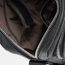 Молодежная мужская сумка-планшет из фактурной кожи на застежке Ricco Grande (15640) - 5