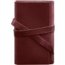 Женский кожаный блокнот (Софт-бук) из матовой кожи в бордовом цвете - BlankNote (42016) - 1