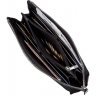 Мужской кожаный кожаный матовый клатч черного цвета SHVIGEL (16191) - 3