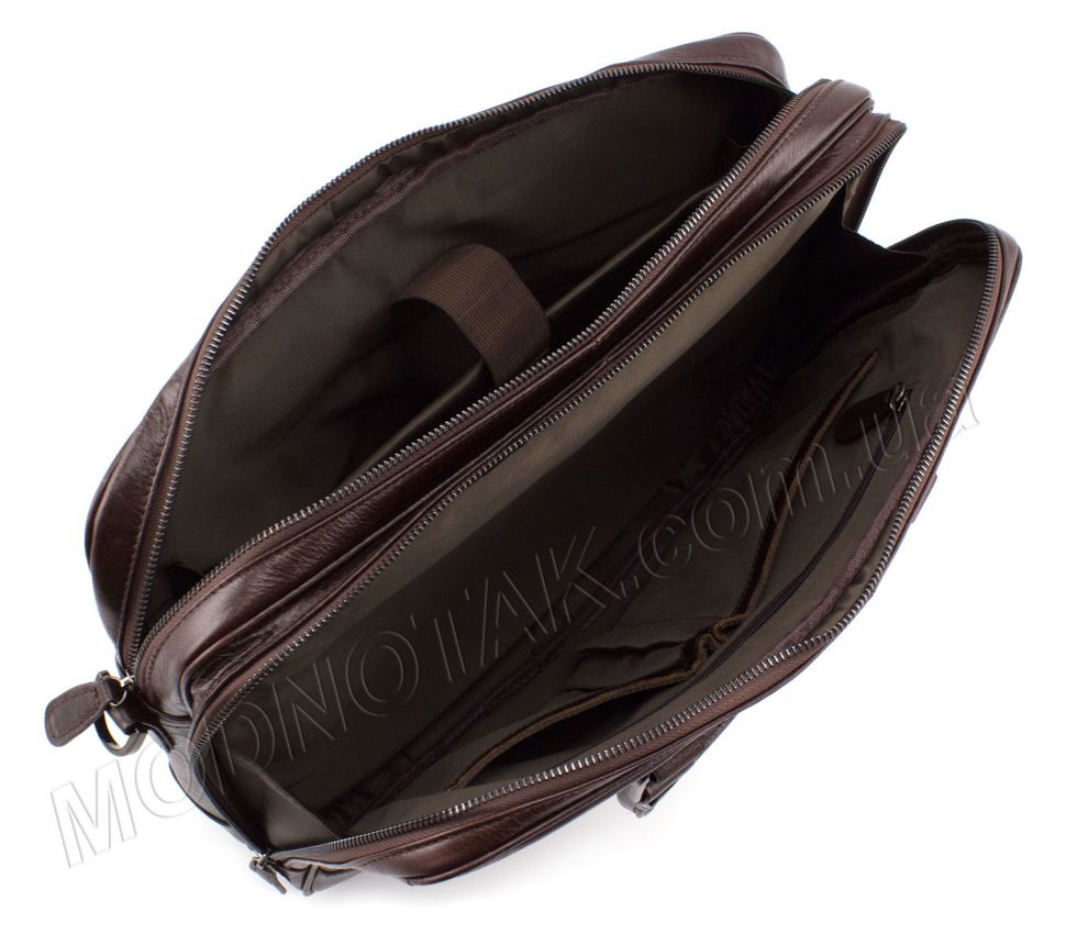 Солидная сумка из итальянской винтажной кожи KLEVENT (10062)
