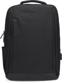Чоловічий рюкзак під ноутбук із чорного поліестеру Monsen (56916)