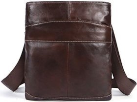 Повседневная мужская сумка коричневого цвета VINTAGE STYLE (14730)