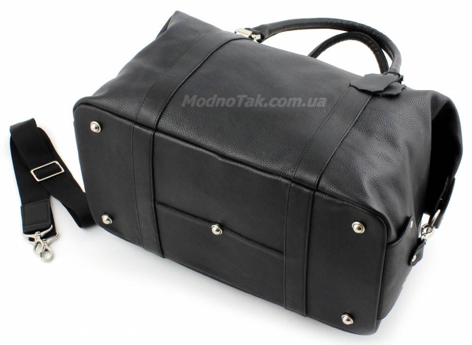 Дорожная сумка из итальянской натуральной кожи - для города и командировок Travel Bag (10005) New