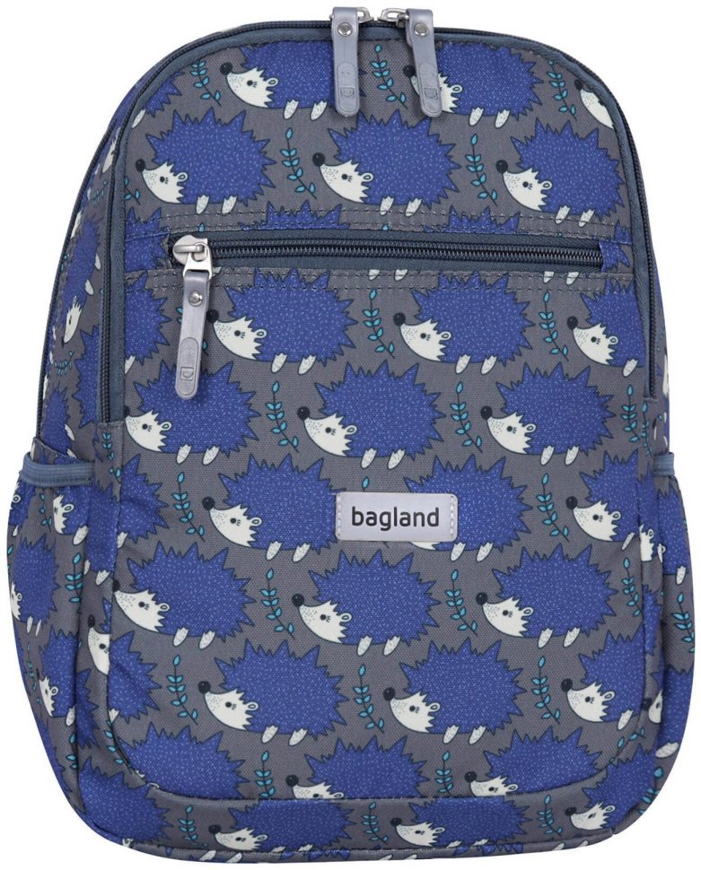 Детский текстильный рюкзак с ежиками Bagland (53617)