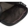 Мужская недорогая кожаная сумка-планшет черного цвета на два отдела Leather Collection (39243917) - 9