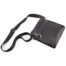 Повседневная мужская сумка планшет с плечевым ремнем H.T Leather (10164)  - 5