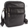 Мужская недорогая кожаная сумка с наплечным ремнем - Leather Collection (10392) - 1