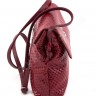 Стильная женская кожаная сумочка в красивом лакированном красном цвете Karya (Турция) (28007) - 2