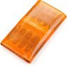 Оранжевый кошелек на магните из змеиной кожи SNAKE LEATHER (024-18151) - 2
