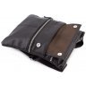 Плоская молодежная сумка из натуральной кожи Leather Collection (10014) - 5