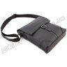 Мужская кожаная сумка планшетка с клапаном Leather Collection (11549) - 6