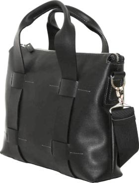 Элегантная черная мужская сумка под формат А4  VATTO (11960) - 2