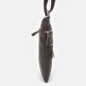 Повседневная миниатюрная мужская сумка из кожи коричневого цвета Keizer (15643) - 4