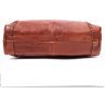 Светло-коричневая женская сумка среднего размера из натуральной кожи на плечо Vintage 2422566 - 9
