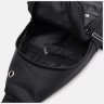 Недорогая мужская сумка-слинг через плечо из черного текстиля Monsen 71620 - 5