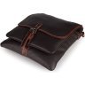 Вместительная наплечная сумка планшет из натуральной кожи VINTAGE STYLE (14257) - 5